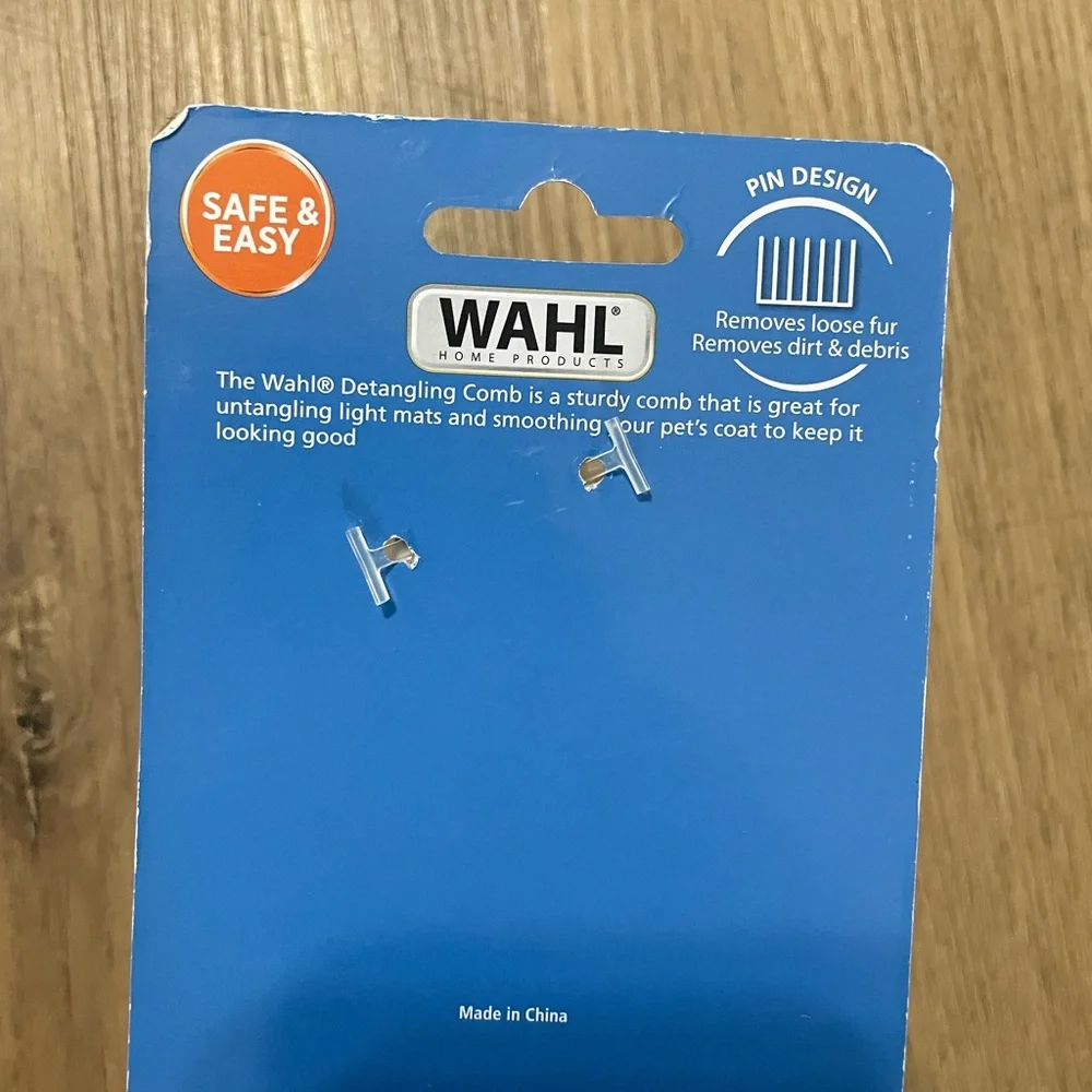 NWT Wahl‎ detangling comb for dogs